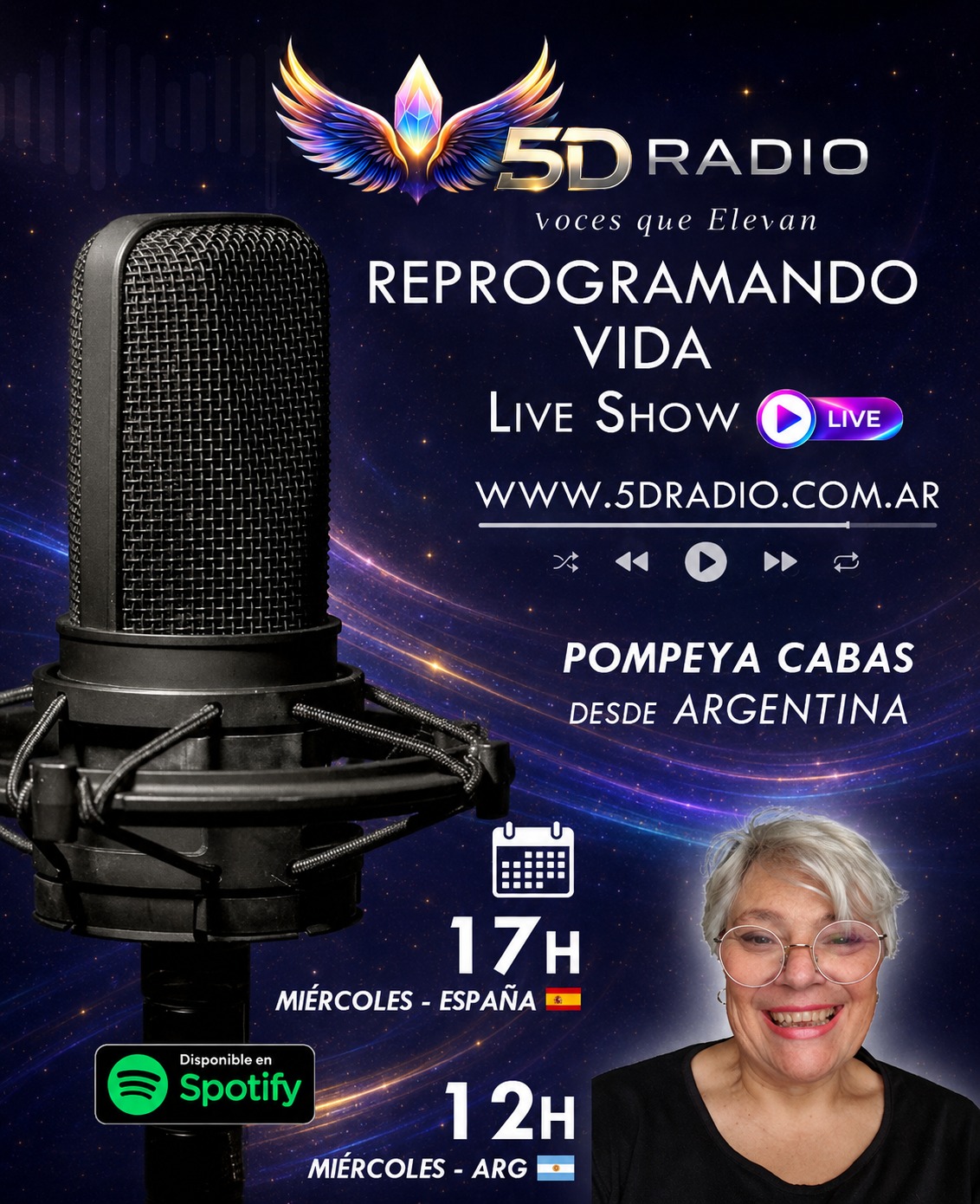 Reprogramando Vida Live Show — 5D Radio
