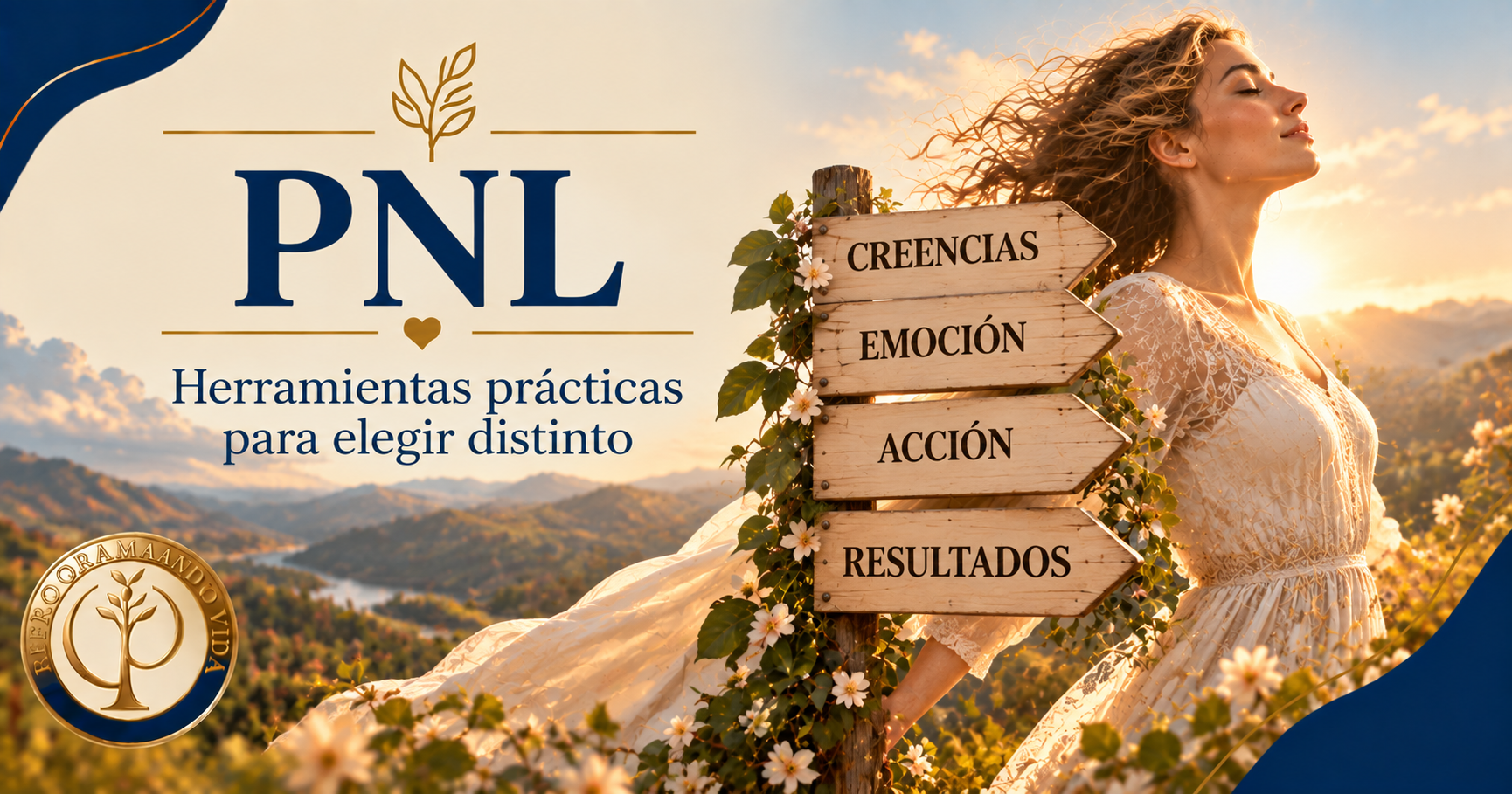 PNL con Pompeya Cabas, Trainer en Programación Neurolingüística